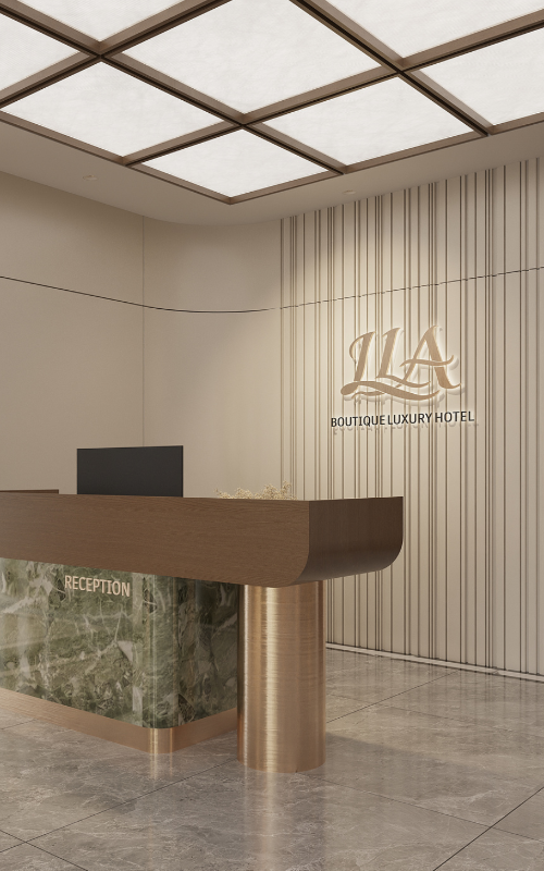 LLA Boutique Luxury Hotel interior